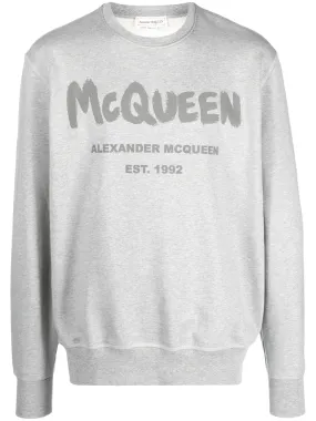 Alexander McQueen Sweaters Grey