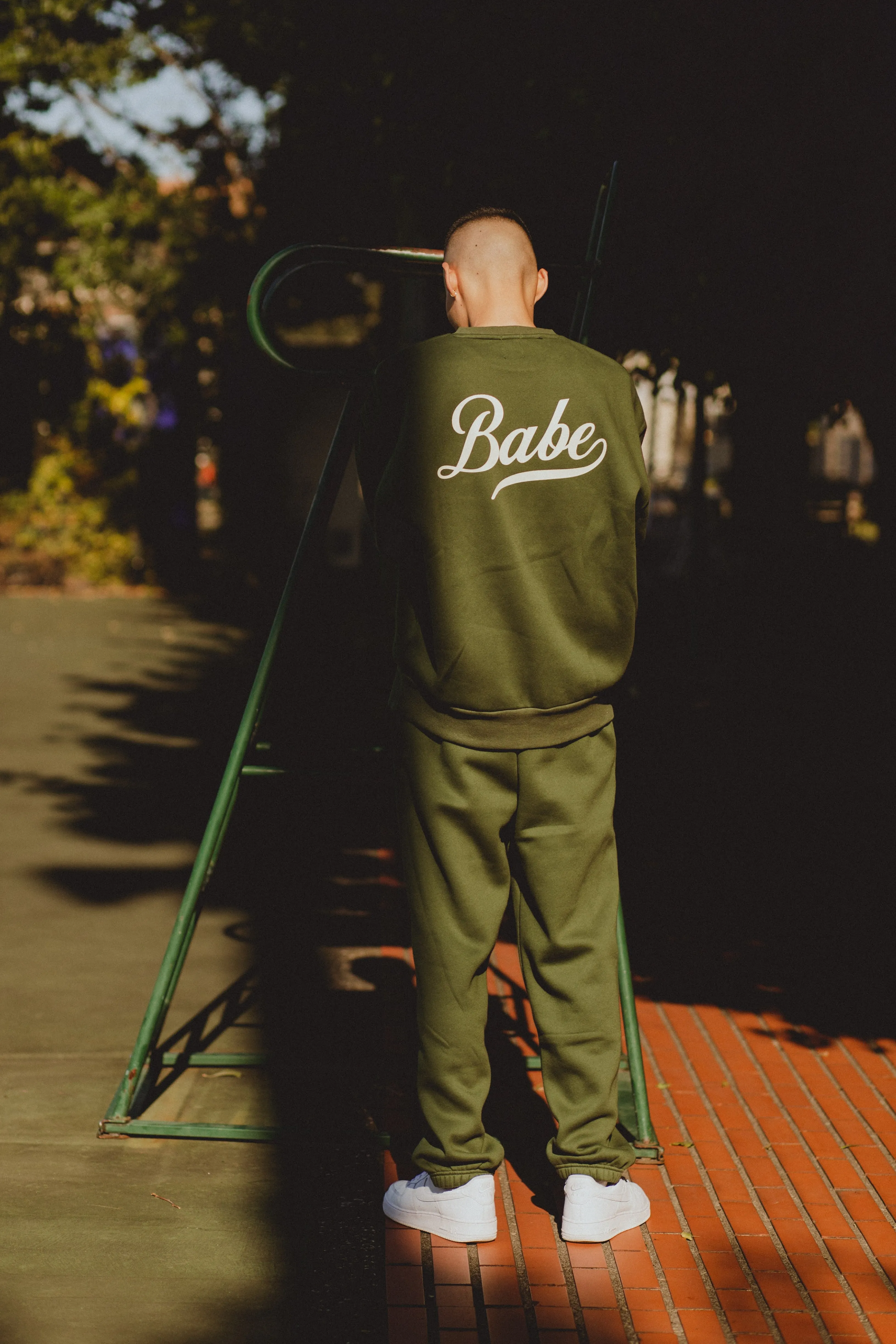 Babe logo sweat tops