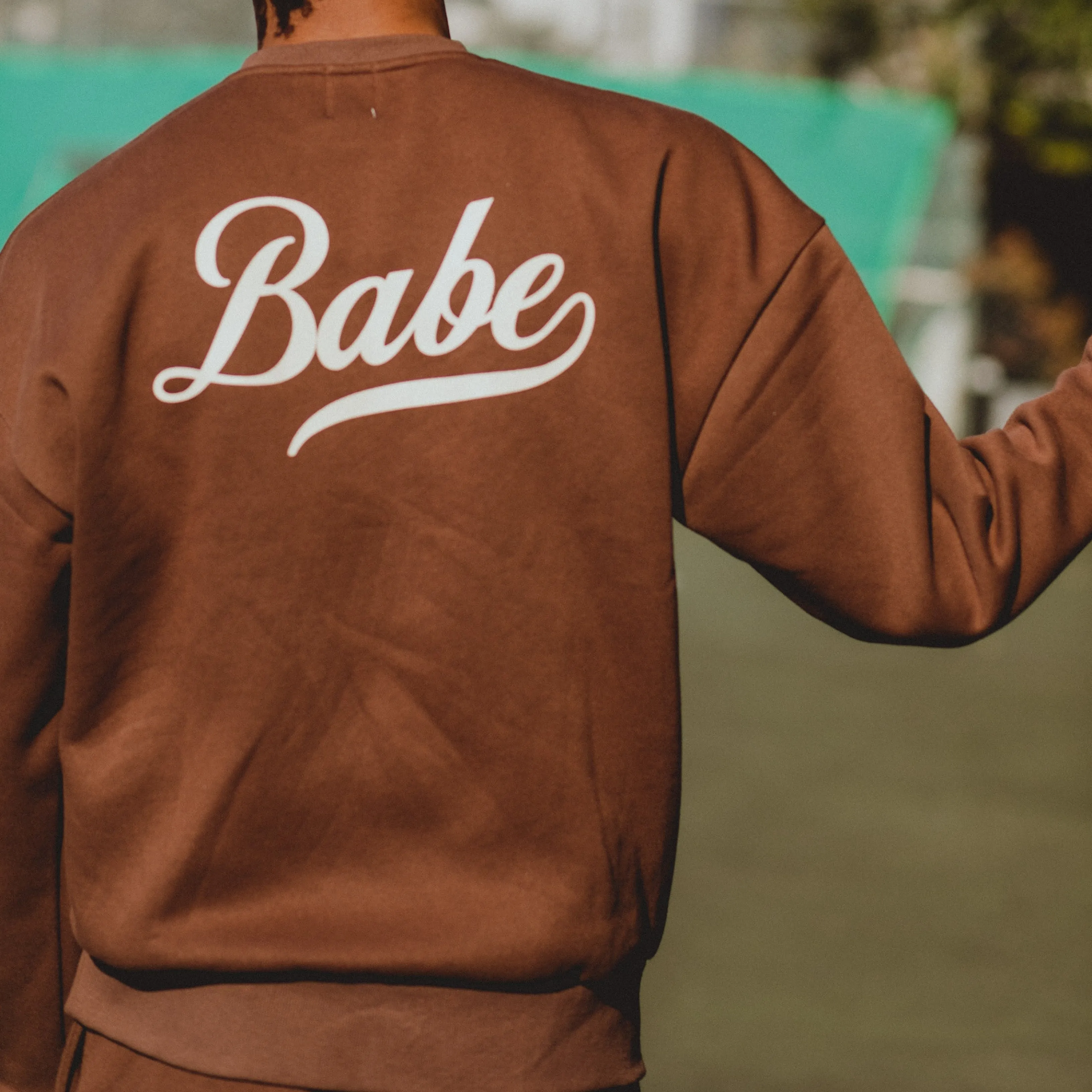 Babe logo sweat tops