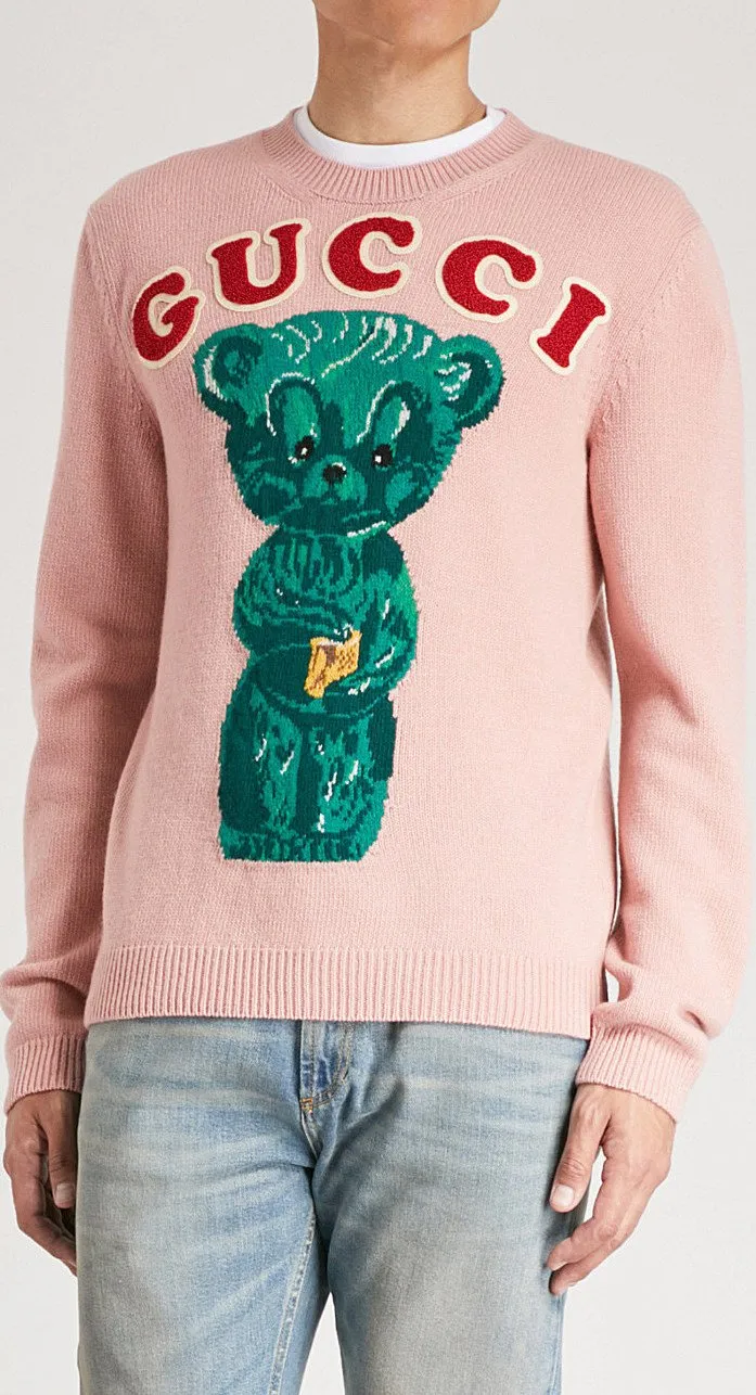 Bear Jacquard Sweater