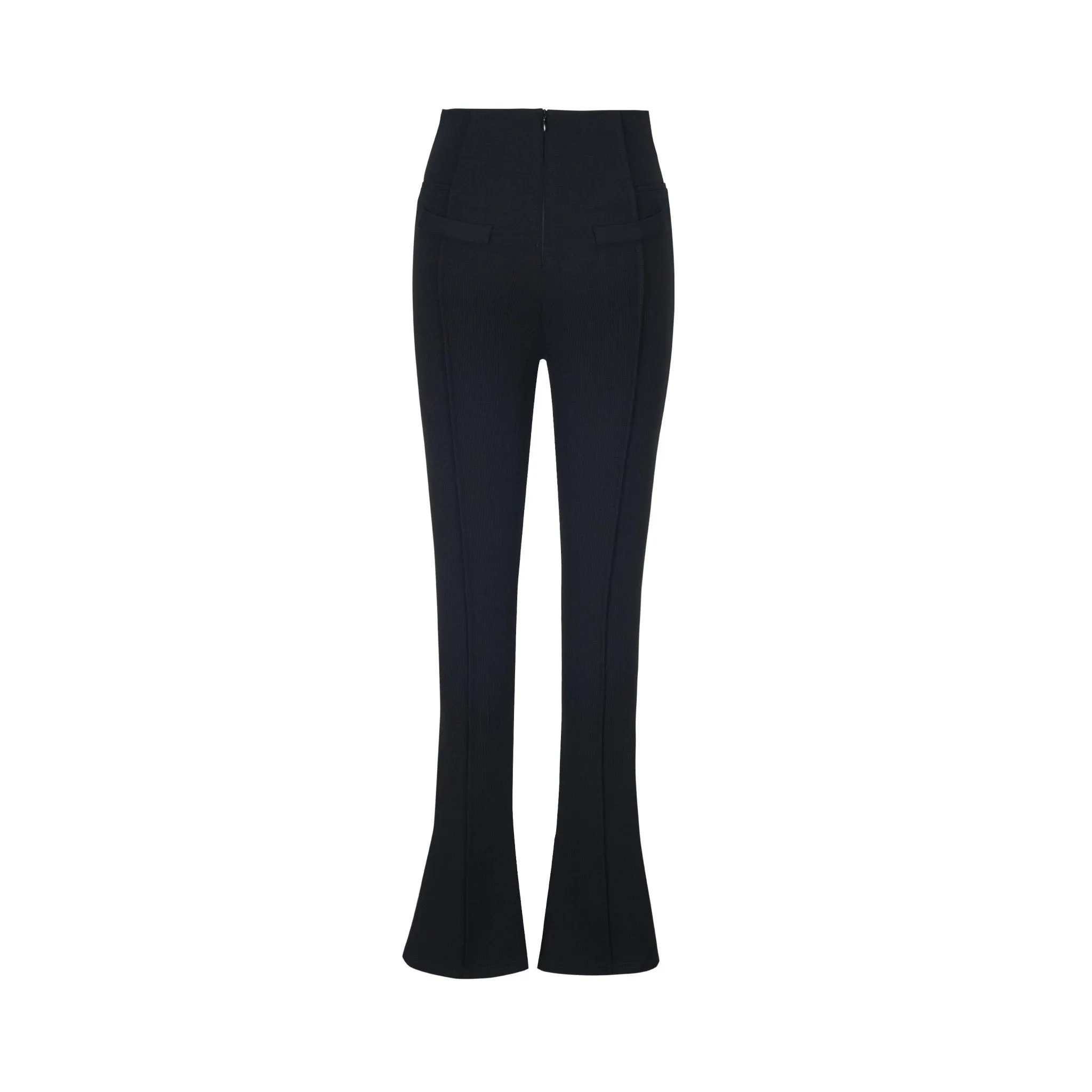 Bell Bottom Pants in Black