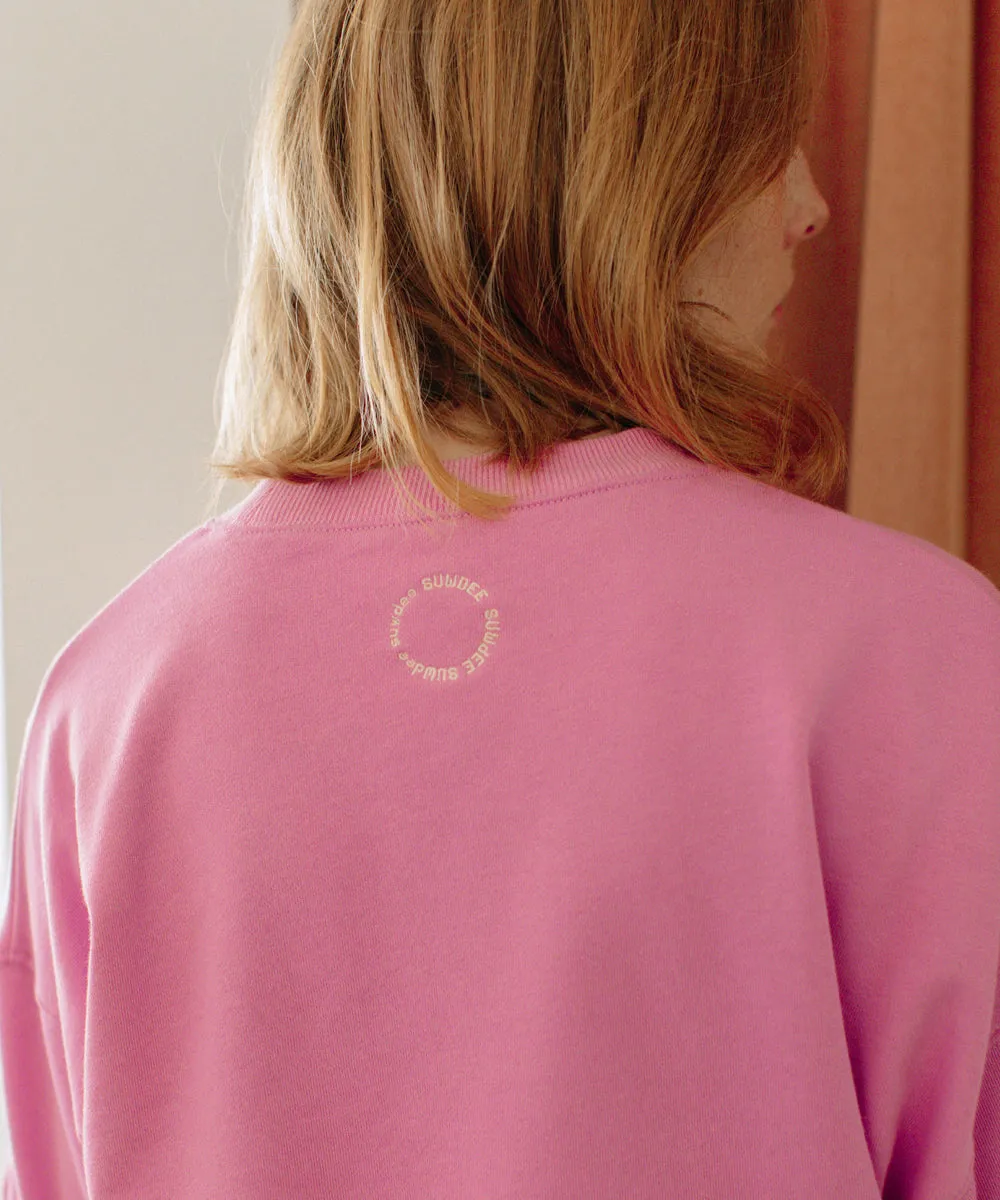 circle logo sweat tops