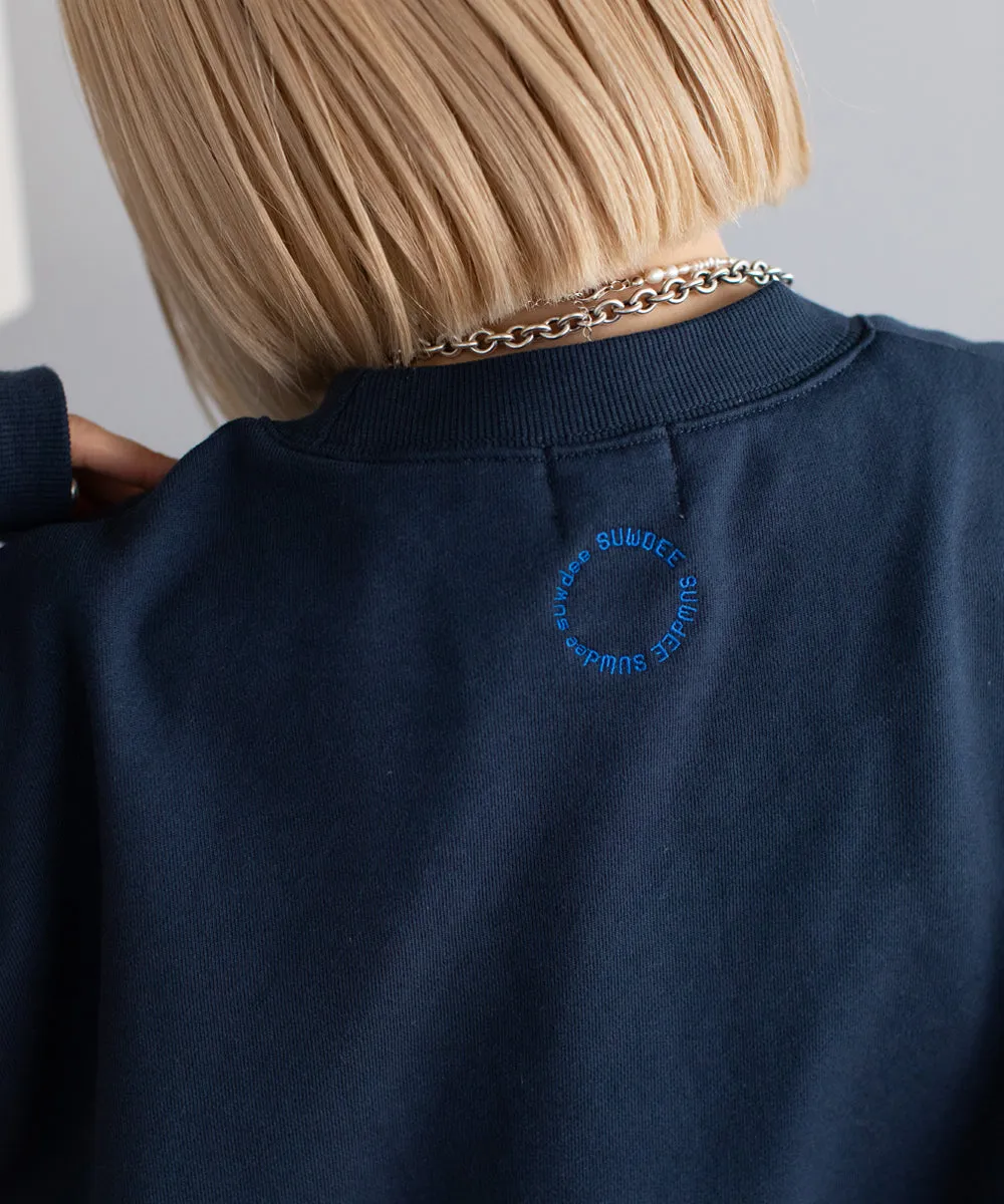 circle logo sweat tops