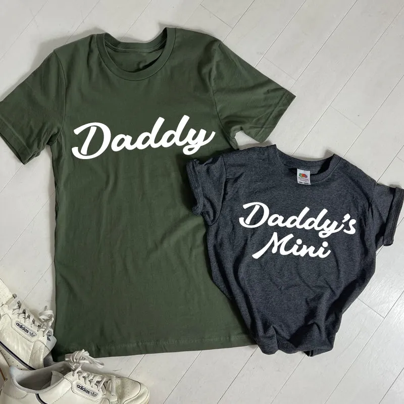 Daddy Cool- Daddy & Mini Matching T-Shirts