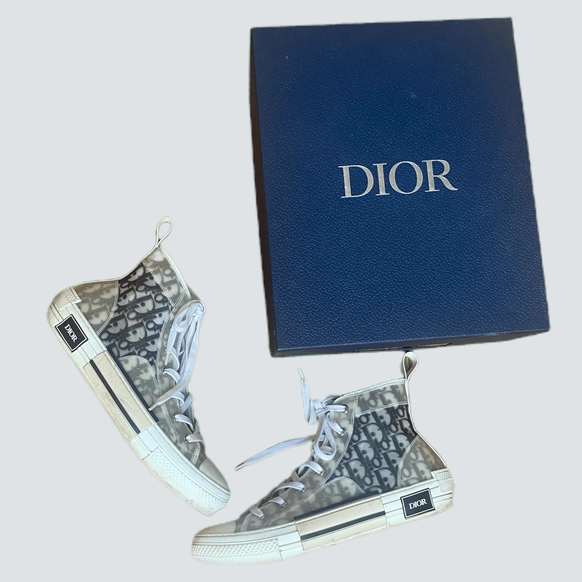 Dior B23 Oblique High Tops (Uk9)