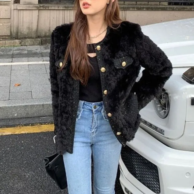 Faux Fur Jacket