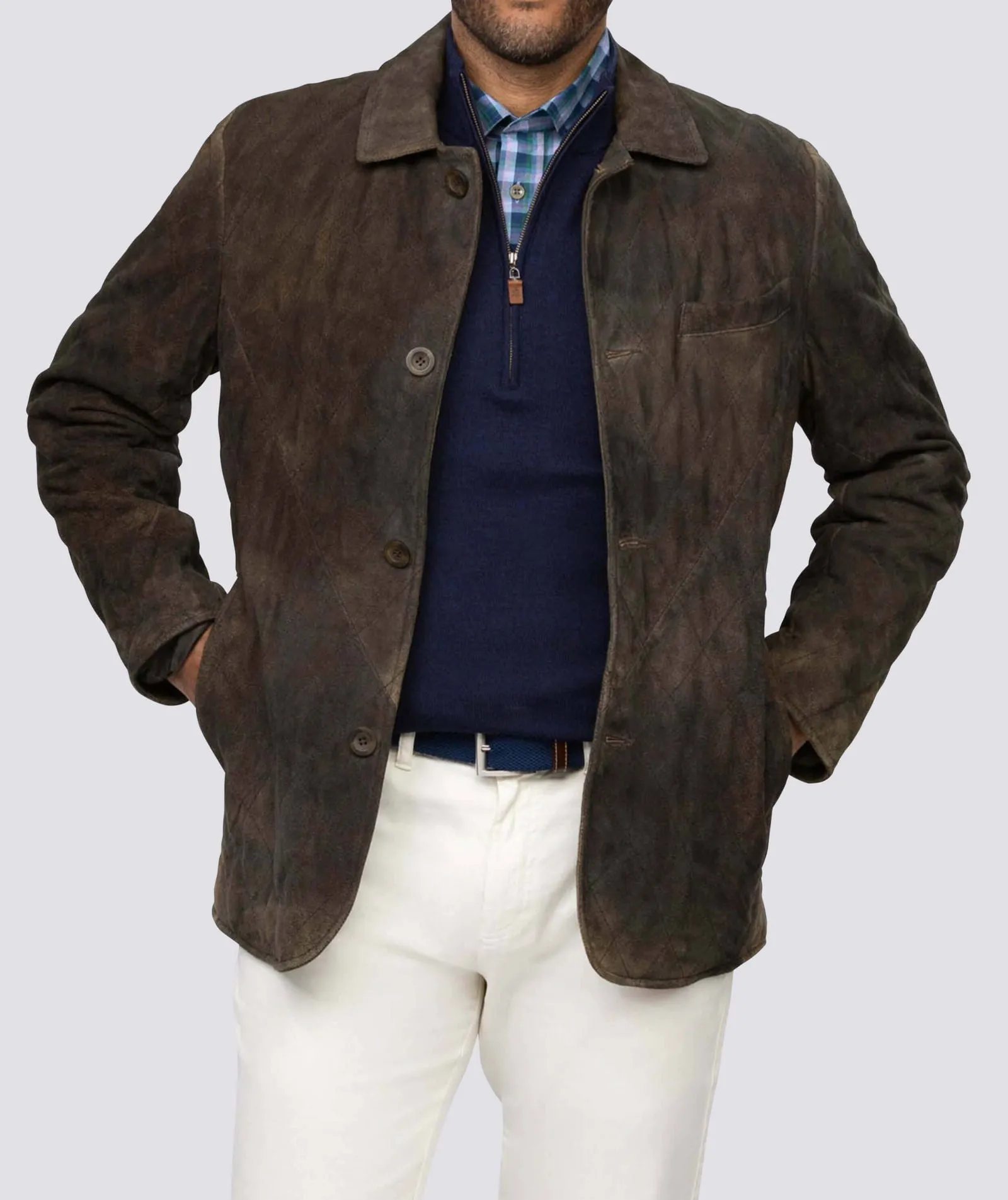 Foley Suede Field Coat