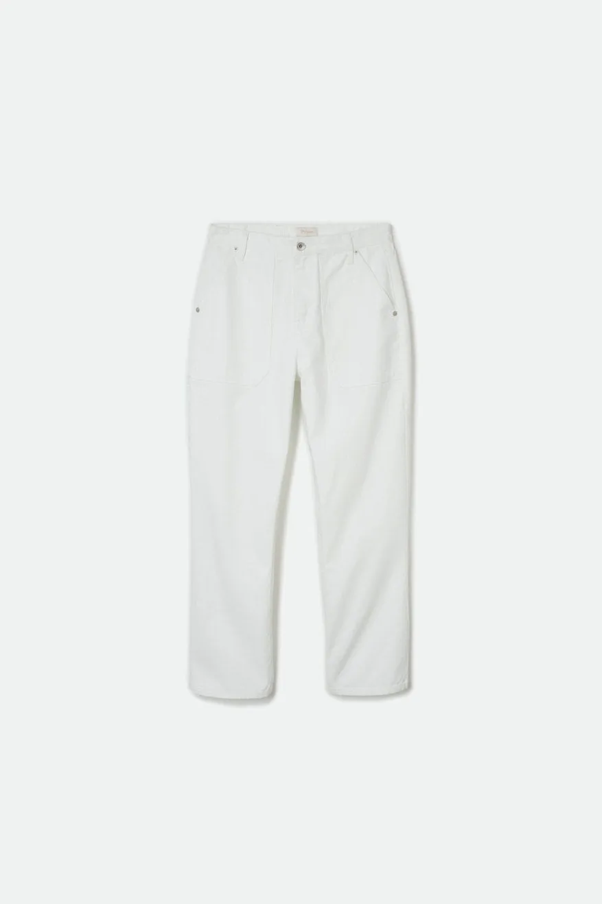 Janie Carpenter Pant - White