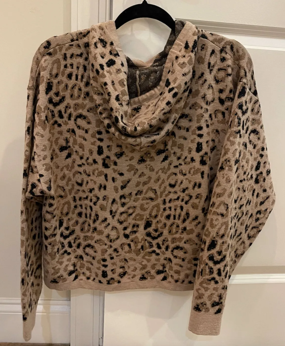 Leopard Print Hoodie