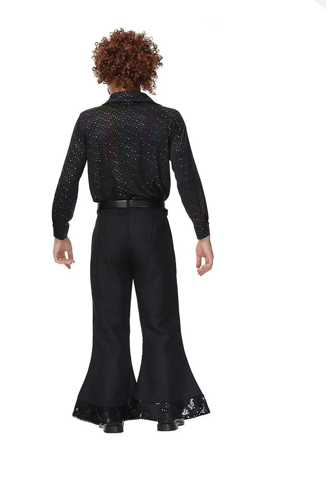 Men's Black Disco Costume