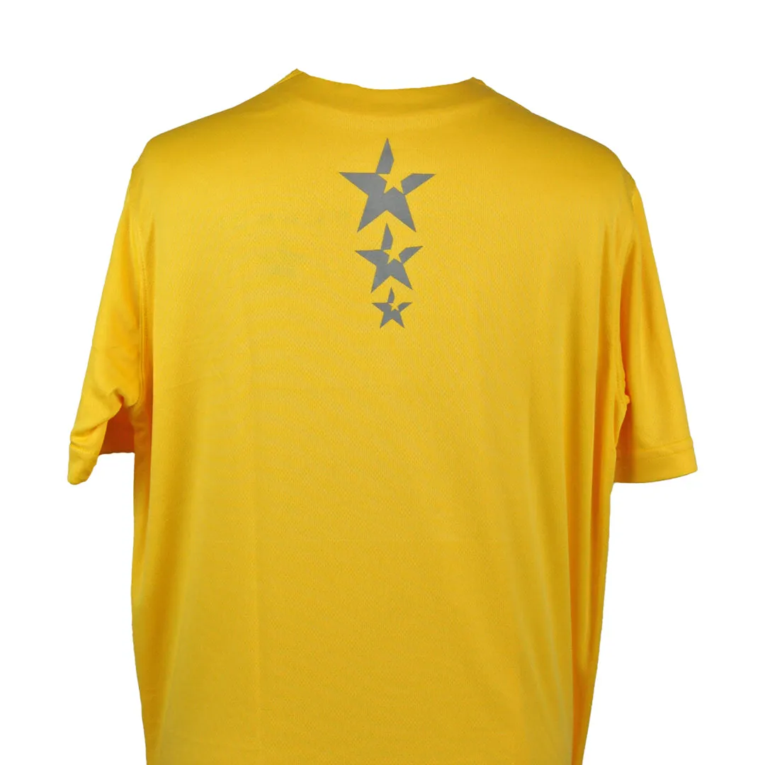 Men's T-Shirt | FLANCI Logo Hi Viz | Yellow