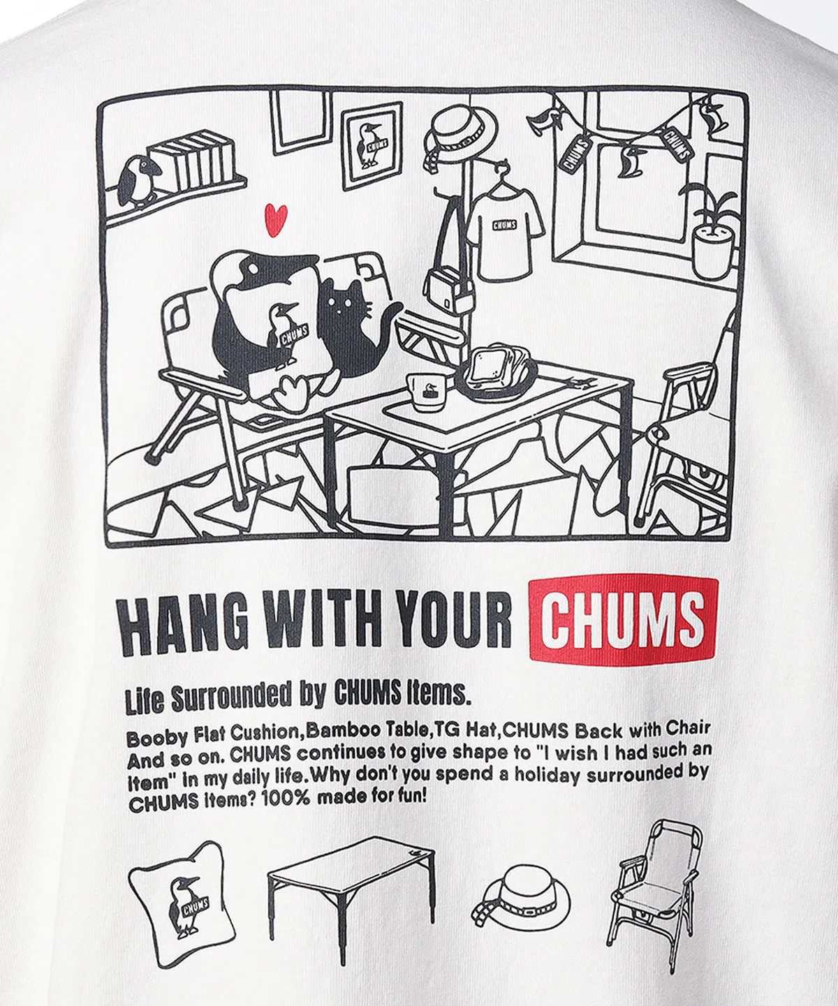 My CHUMS Room T-shirt