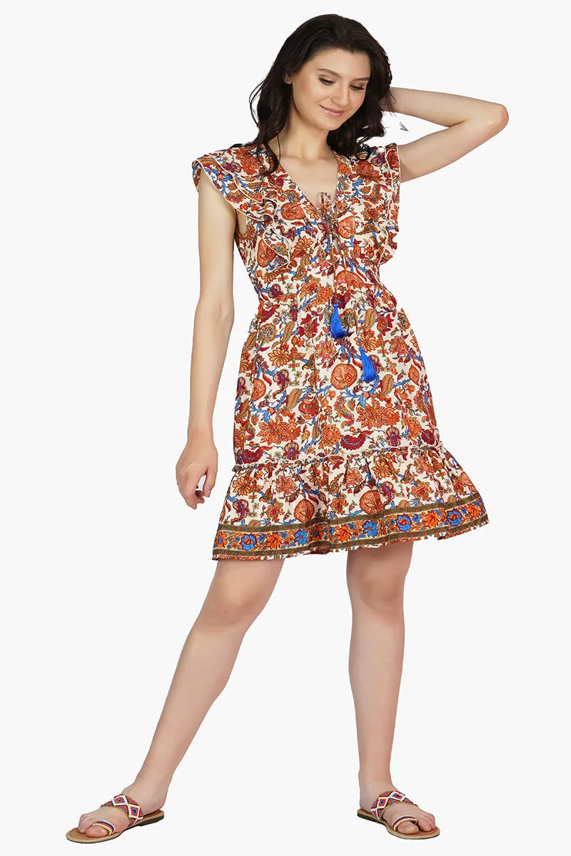 Serena Floral Mini Dress