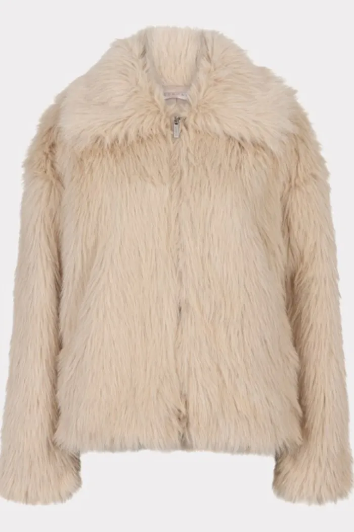 Short Faux Fur Jacket