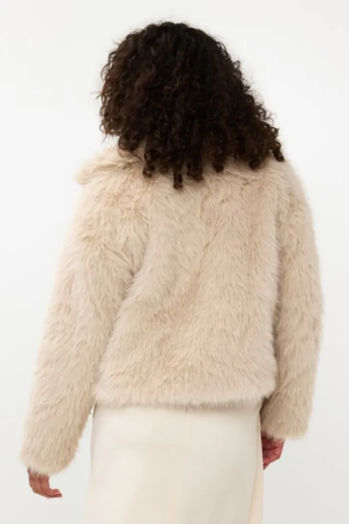 Short Faux Fur Jacket