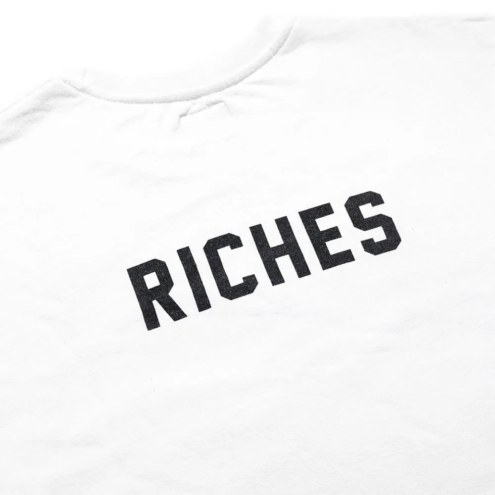 White Crew Neck - Logo