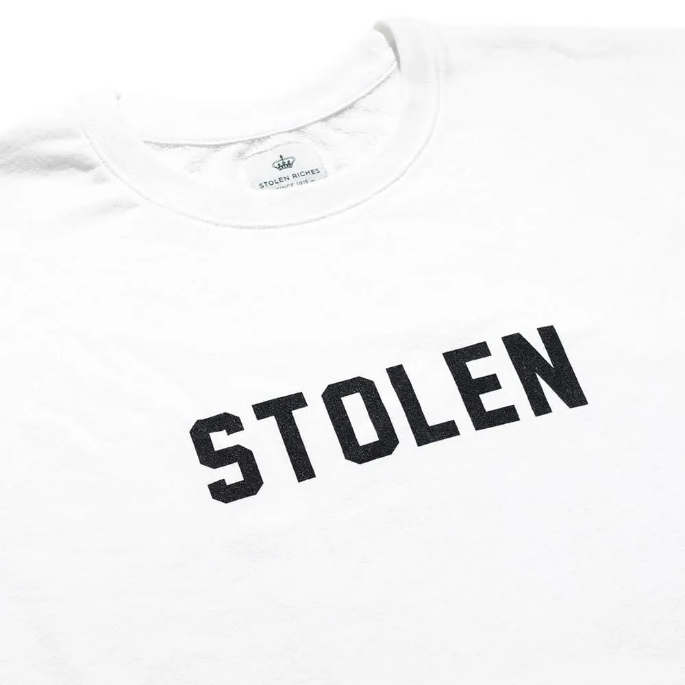 White Crew Neck - Logo