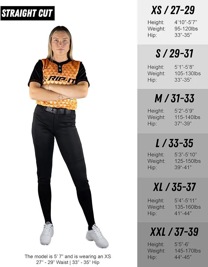 Women's Revolution Softball Pants - Straight Fit